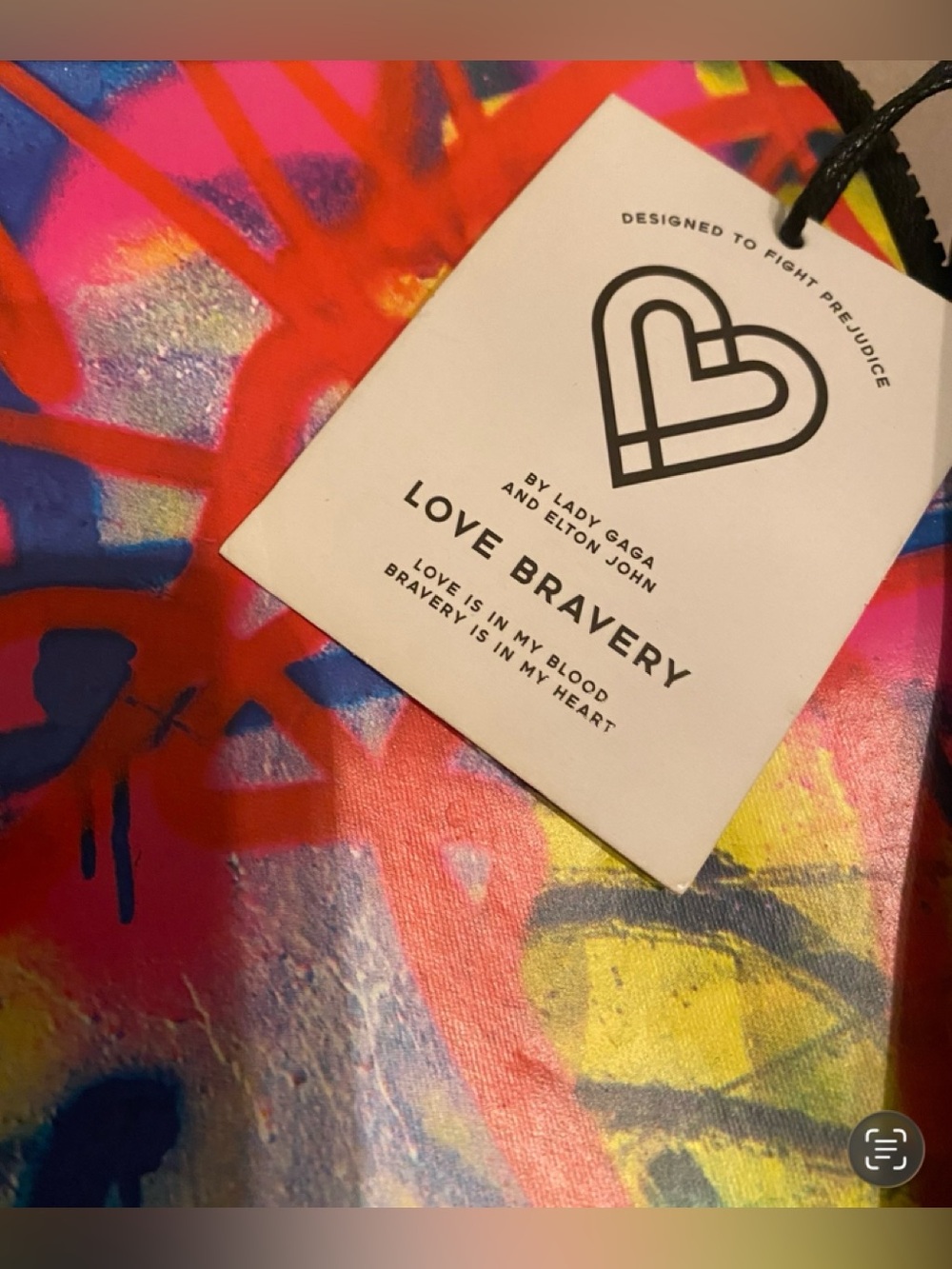 Bravery iPad case X lady Gaga NEW W TAGS.